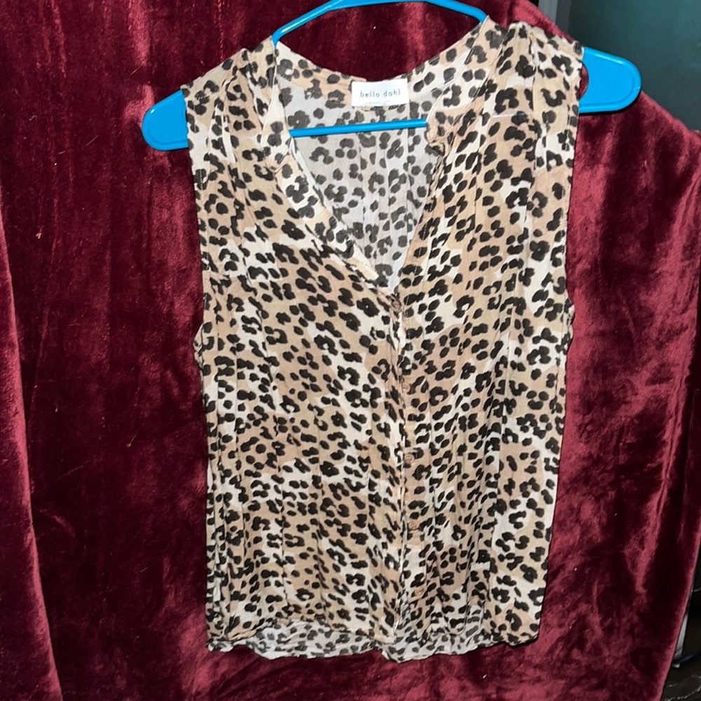 Leopard print so XL BELLA DAHL NEVER WORN